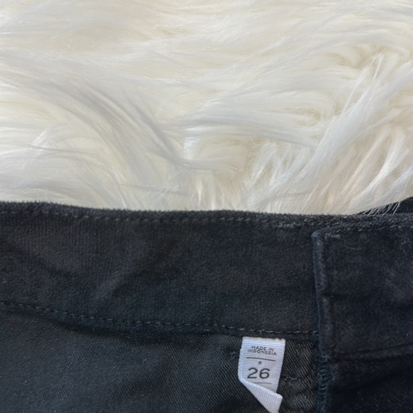 LOFT Black Velvet Skinny Pants - Picture 6 of 7